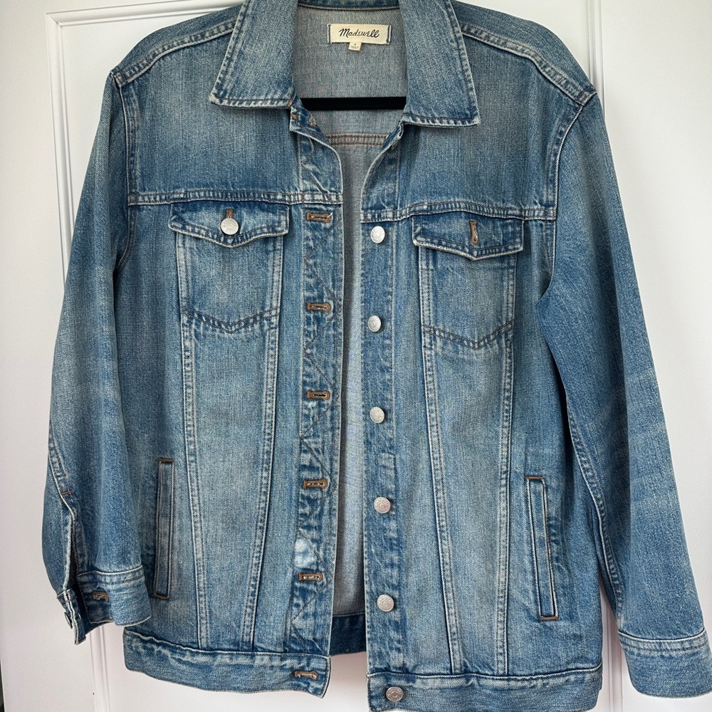 Madewell Women's Faded Blue Denim Jacket